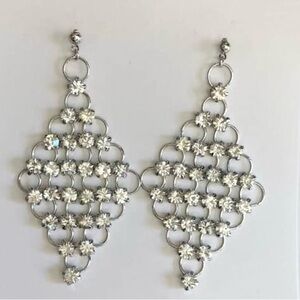 Rhinestone Dangle Earrings
